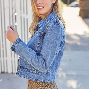 The Zip Denim Jacket
